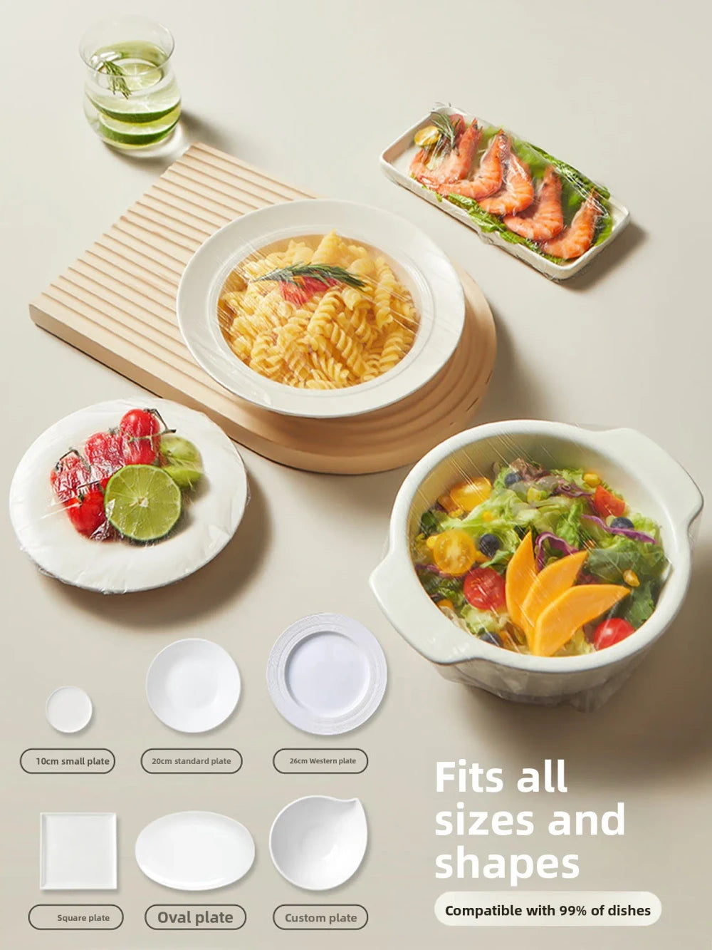 Stretch Food Storage Covers
